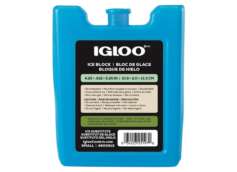 Igloo MaxCold Ice Gel Pack 6.8 oz Blue Rectangular Gel Pack - Image 3